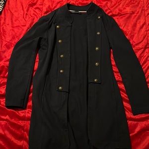 Tommy Hilfiger Navy Blue Button Coat